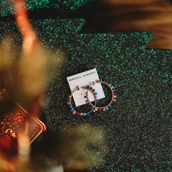 Rebecca Minkoff Morocco Hoop Earrings - Picture 2 of 6